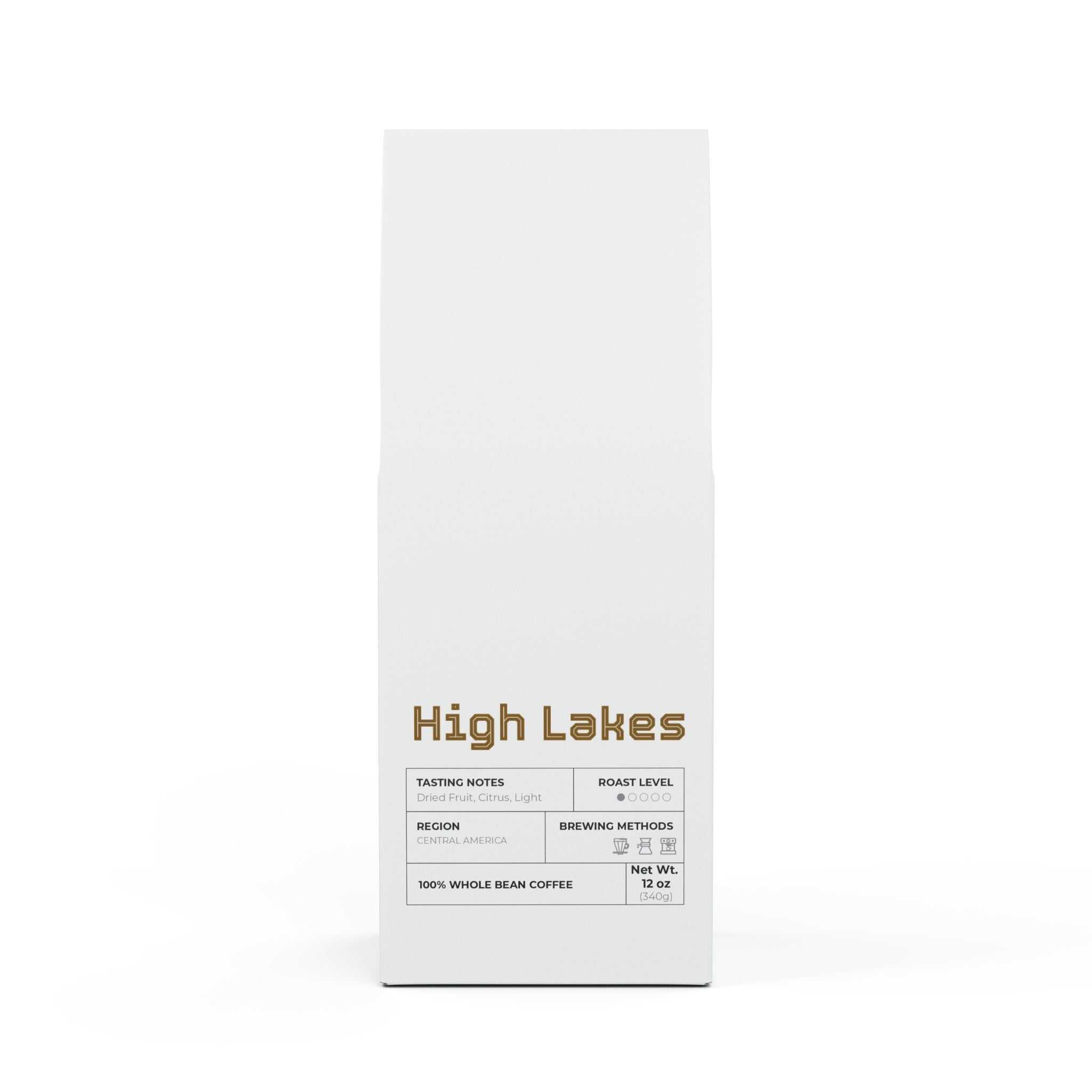 High Lakes Coffee Blend.